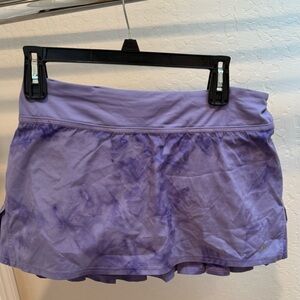 Purple Lululemon tennis skirt size 6